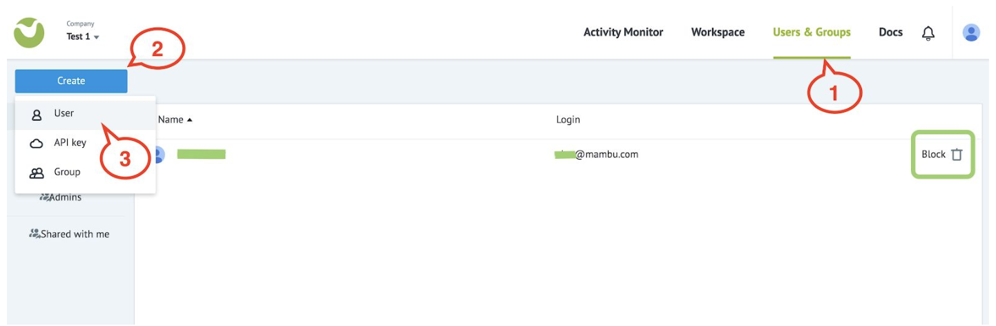 Add new users to MPO