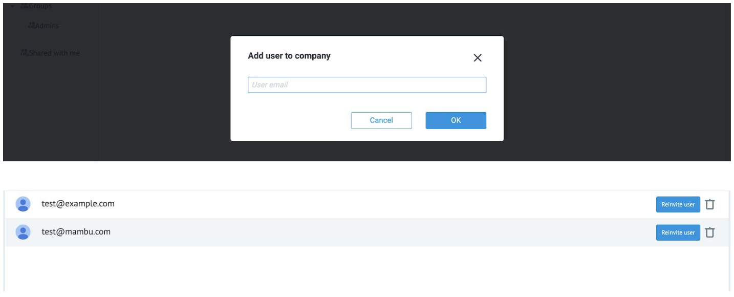 Invite users to MPO by email