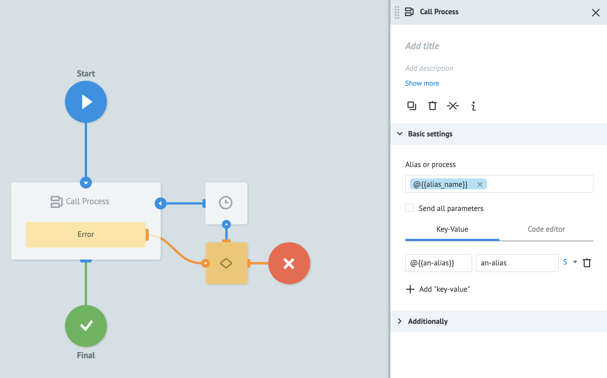 Adding an Alias via parameter